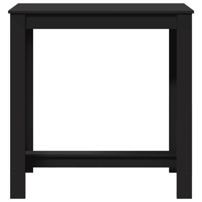 Barbord svart 102x50x103,5 cm konstruert tre