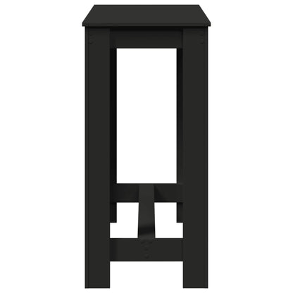 Barbord svart 102x50x103,5 cm konstruert tre