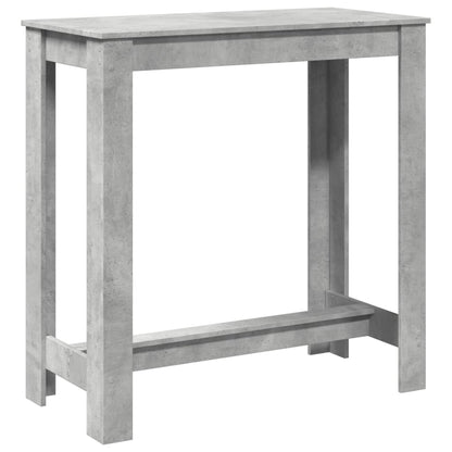 Barbord betonggrå 102x50x103,5 cm konstruert tre