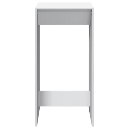 Barbord hvit 51x50x103,5 cm konstruert tre