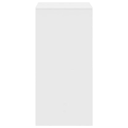 Barbord hvit 51x50x103,5 cm konstruert tre