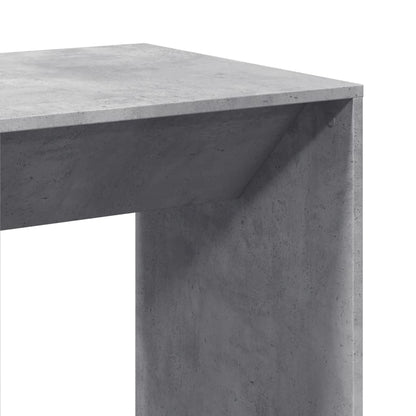 Barbord betonggrå 51x50x103,5 cm konstruert tre