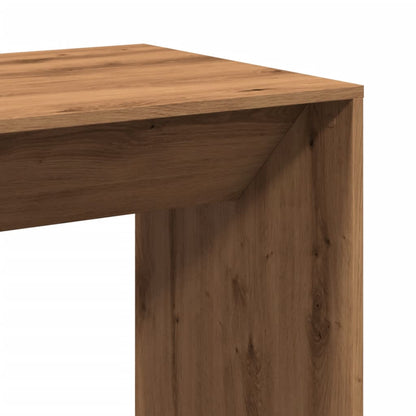Barbord artisan eik 51x50x103,5 cm konstruert tre