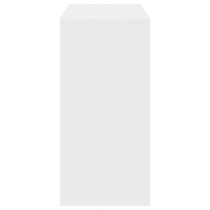 Barbord hvit 102x50x103,5 cm konstruert tre