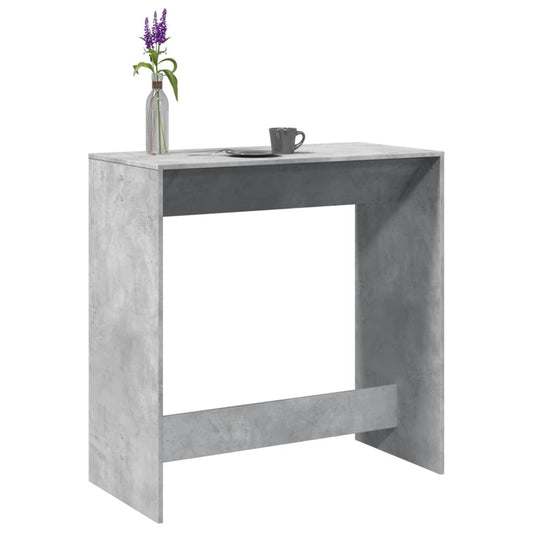 Barbord betonggrå 102x50x103,5 cm konstruert tre