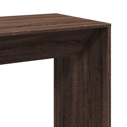 Barbord brun eik 102x50x103,5 cm konstruert tre