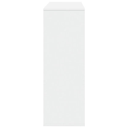 Bokhylle Hvit Romdeler 100x33x94,5 cm