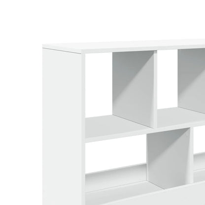 Bokhylle Hvit Romdeler 100x33x94,5 cm