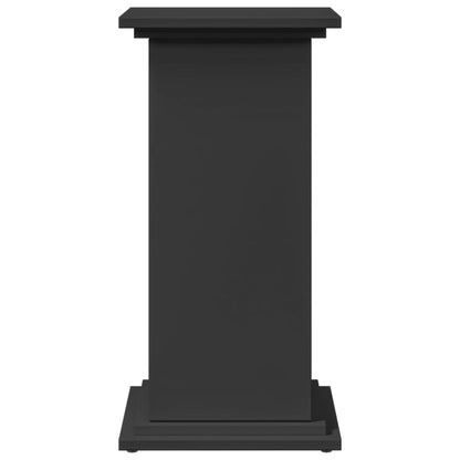 Pidestall med oppbevaring hvit 31x30x60 cm konstruert tre