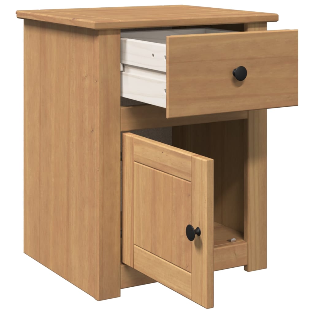Nattbord Sengbord Tre heltre furu Panama 46x40x57 cm