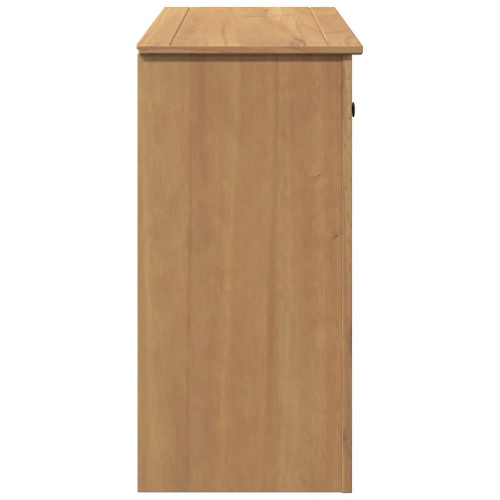 Skjenk Tre heltre furu med skuffer Panama 93x40x80 cm