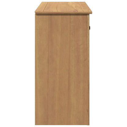 Skjenk Tre med skuffer Panama 93x40x80 cm heltre furu