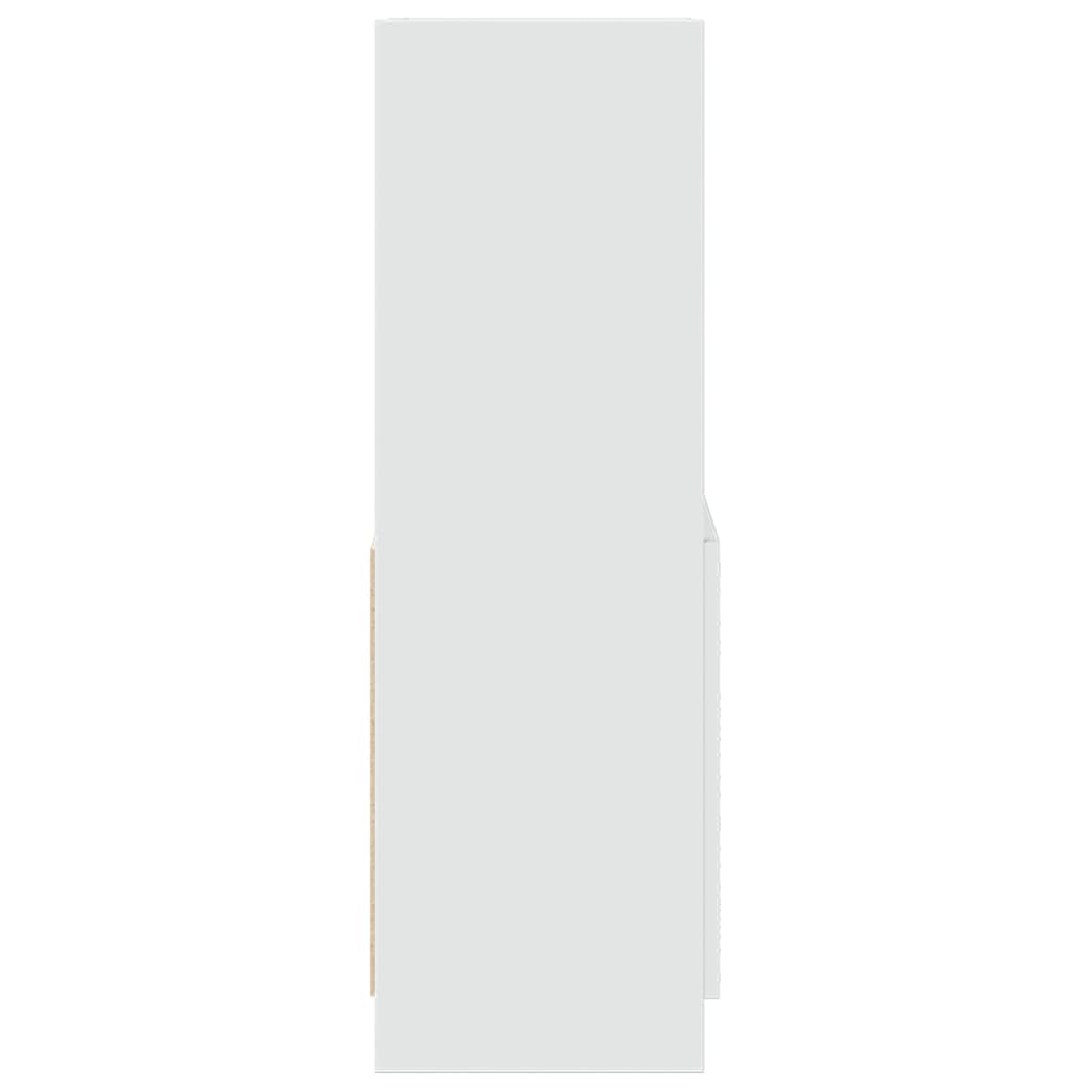 Skap Hvit 63x33x100 cm