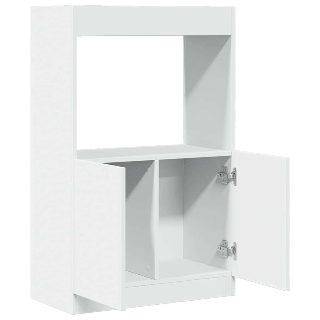 Skap Hvit 63x33x100 cm
