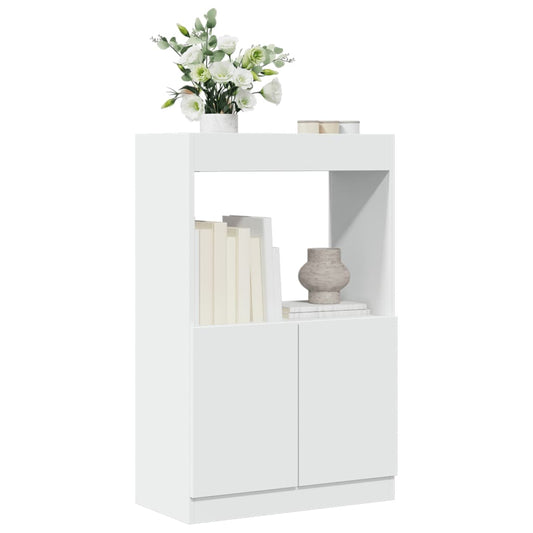 Skap Hvit 63x33x100 cm