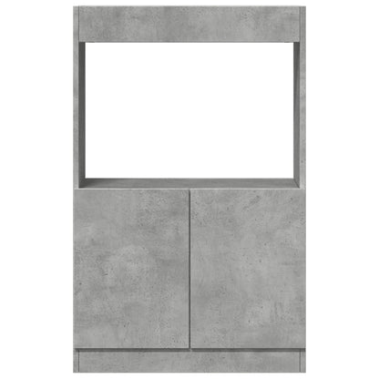 Skap Betonggrå 63x33x100 cm