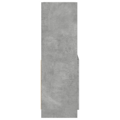 Skap Betonggrå 63x33x100 cm
