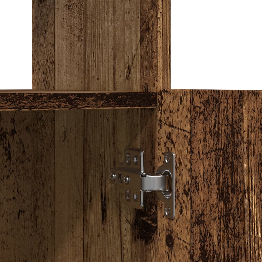 Skap Gammelt Tre 63x33x140 cm