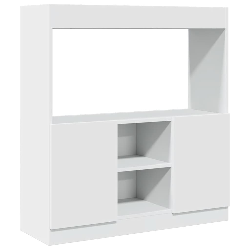 Skap Hvit 92x33x100 cm