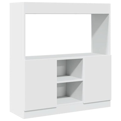 Skap Hvit 92x33x100 cm