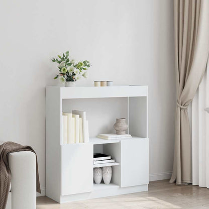 Skap Hvit 92x33x100 cm