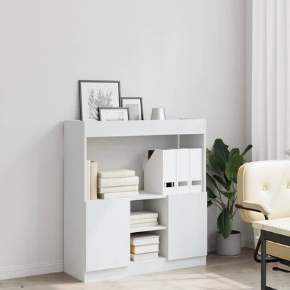Skap Hvit 92x33x100 cm