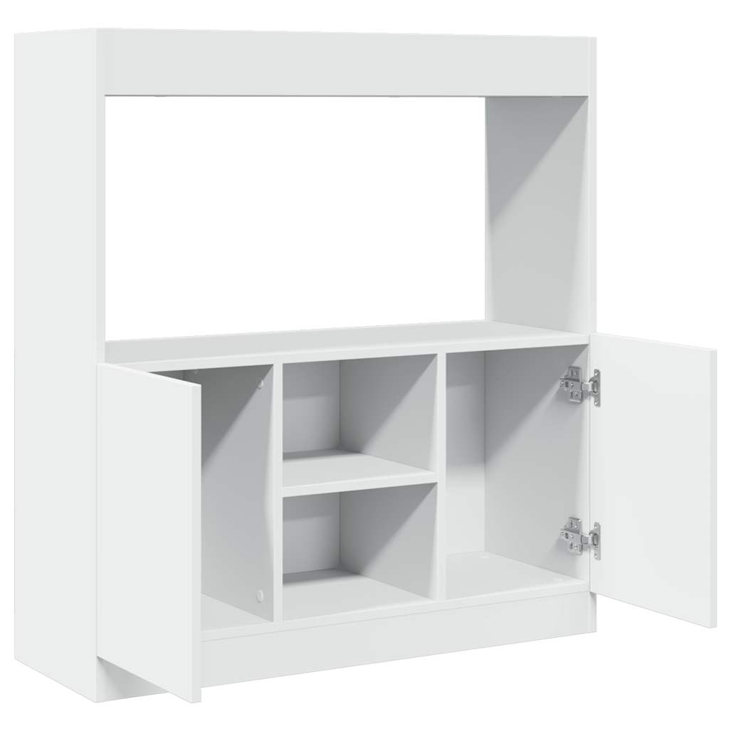 Skap Hvit 92x33x100 cm