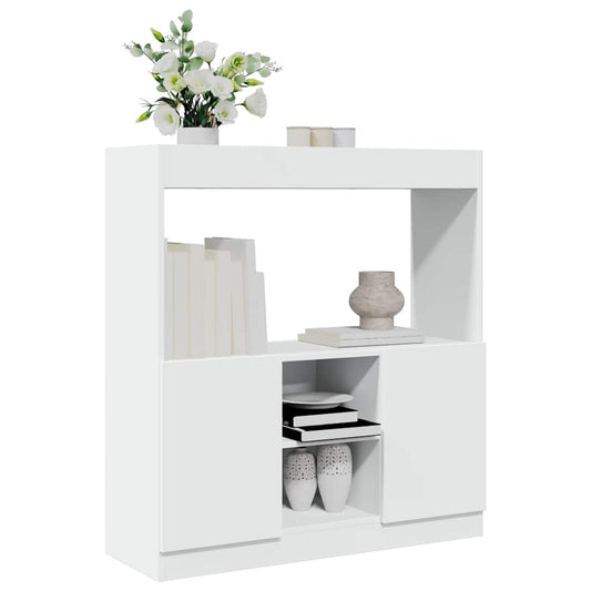 Skap Hvit 92x33x100 cm