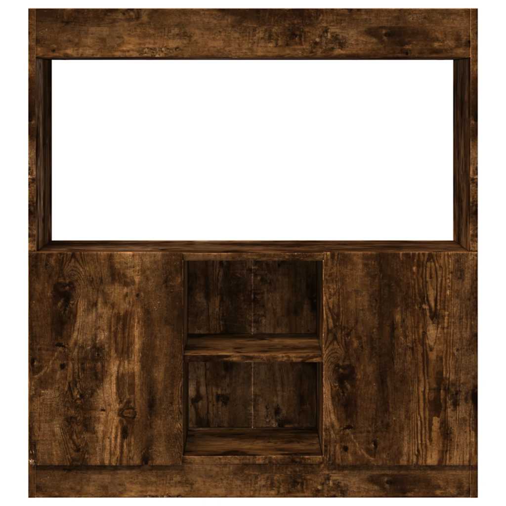 Skap Røkt Eik 92x33x100 cm