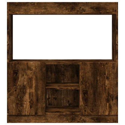 Skap Røkt Eik 92x33x100 cm