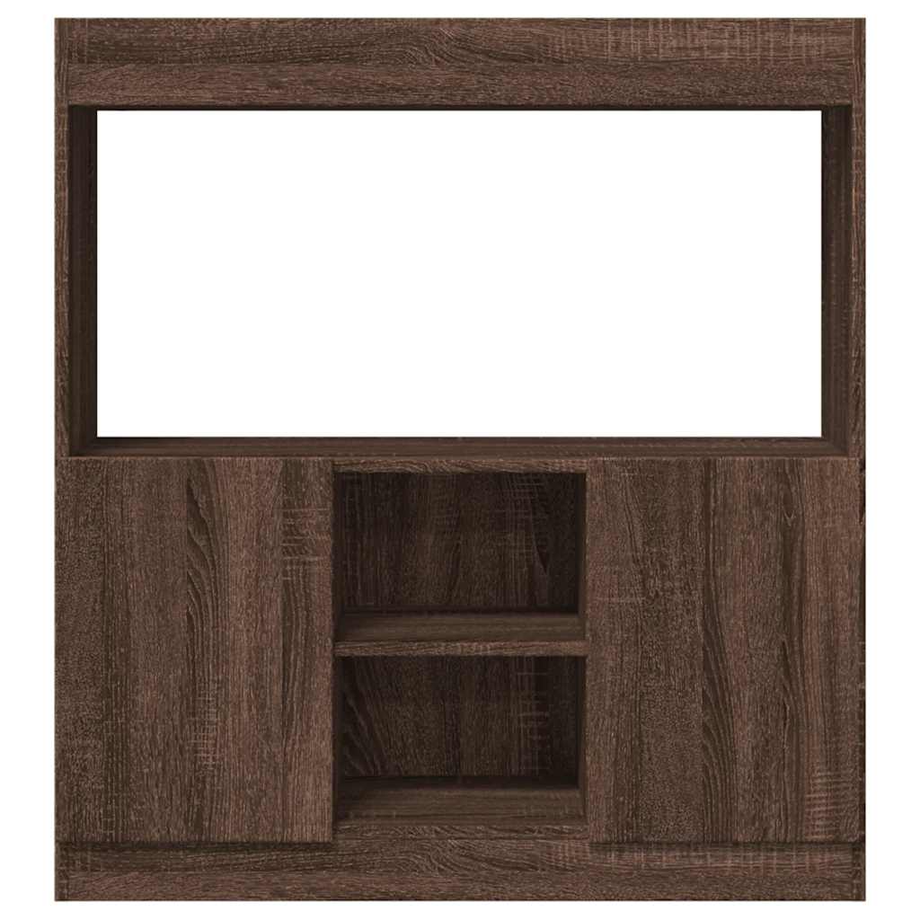Skap Brun Eik 92x33x100 cm