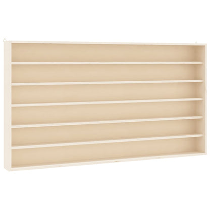 Vegghylle Tre samlermonter med 6 hyller 100x8,5x55 cm