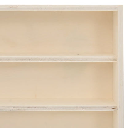 Vegghylle Tre samlermonter med 6 hyller 100x8,5x55 cm