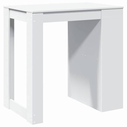 Barbord hvit 102x70x103,5 cm konstruert tre