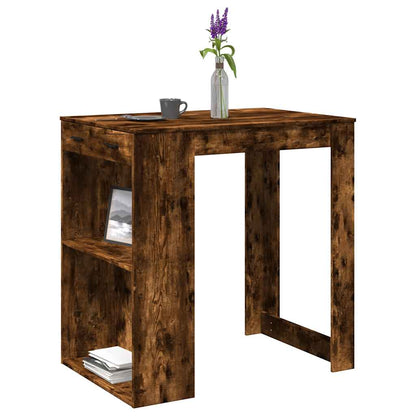 Barbord røkt eik 102x70x103,5 cm konstruert tre