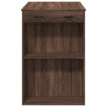 Barbord brun eik 102x70x103,5 cm konstruert tre