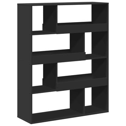 Bokhylle Svart 100x33x125,5 cm
