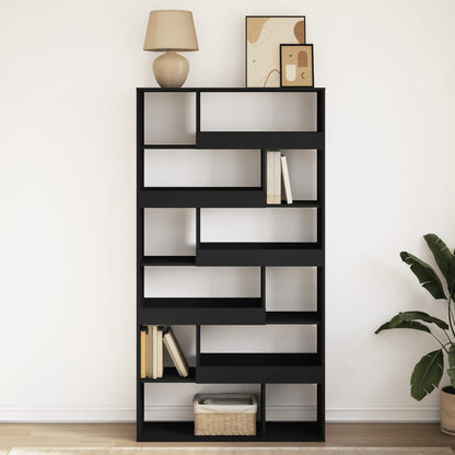 Bokhylle Svart 100x33x187,5 cm