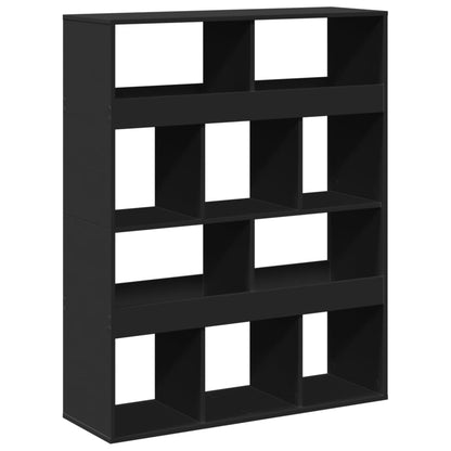 Bokhylle Svart 100x33x125,5 cm