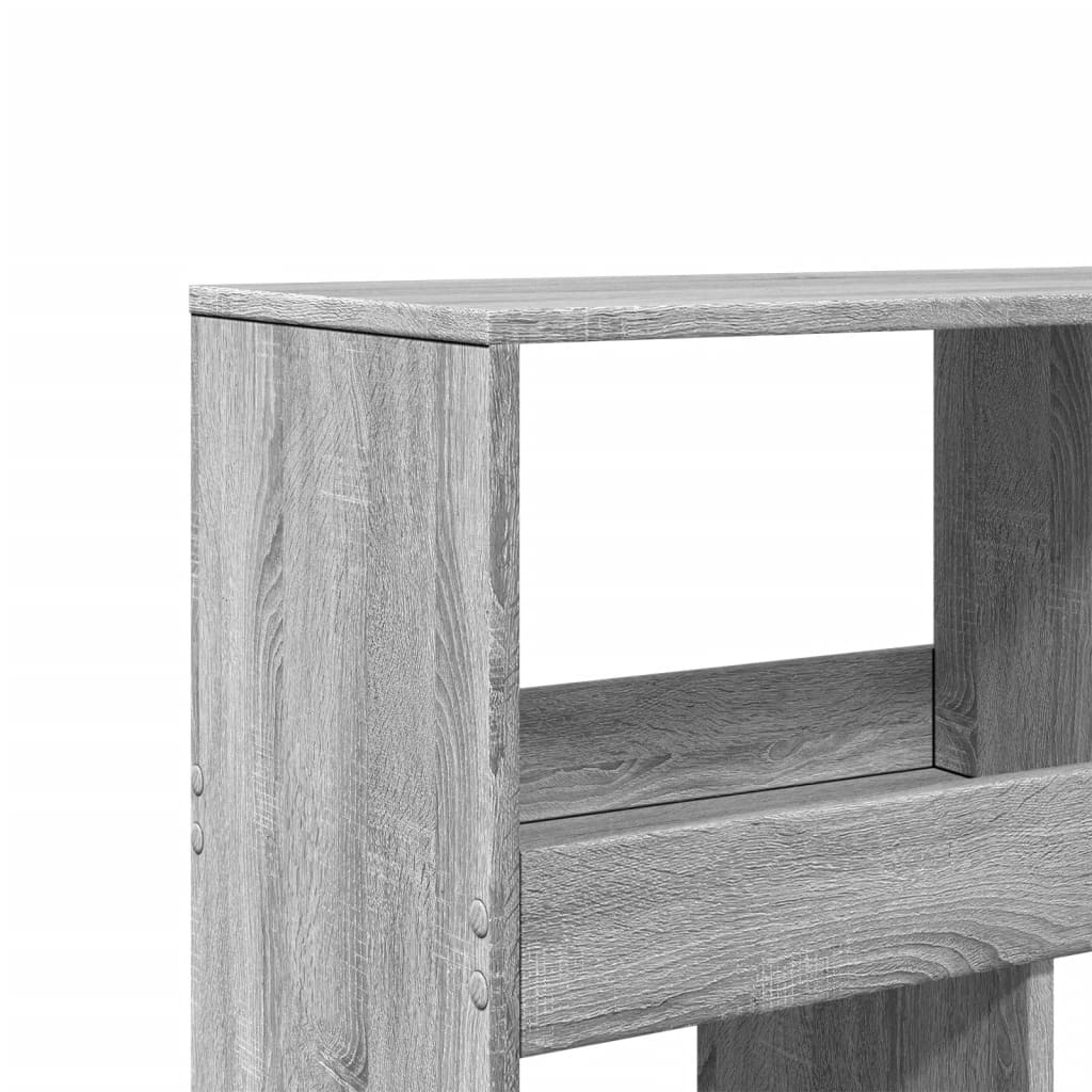 Bokhylle Sonoma Grå 100x33x125,5 cm