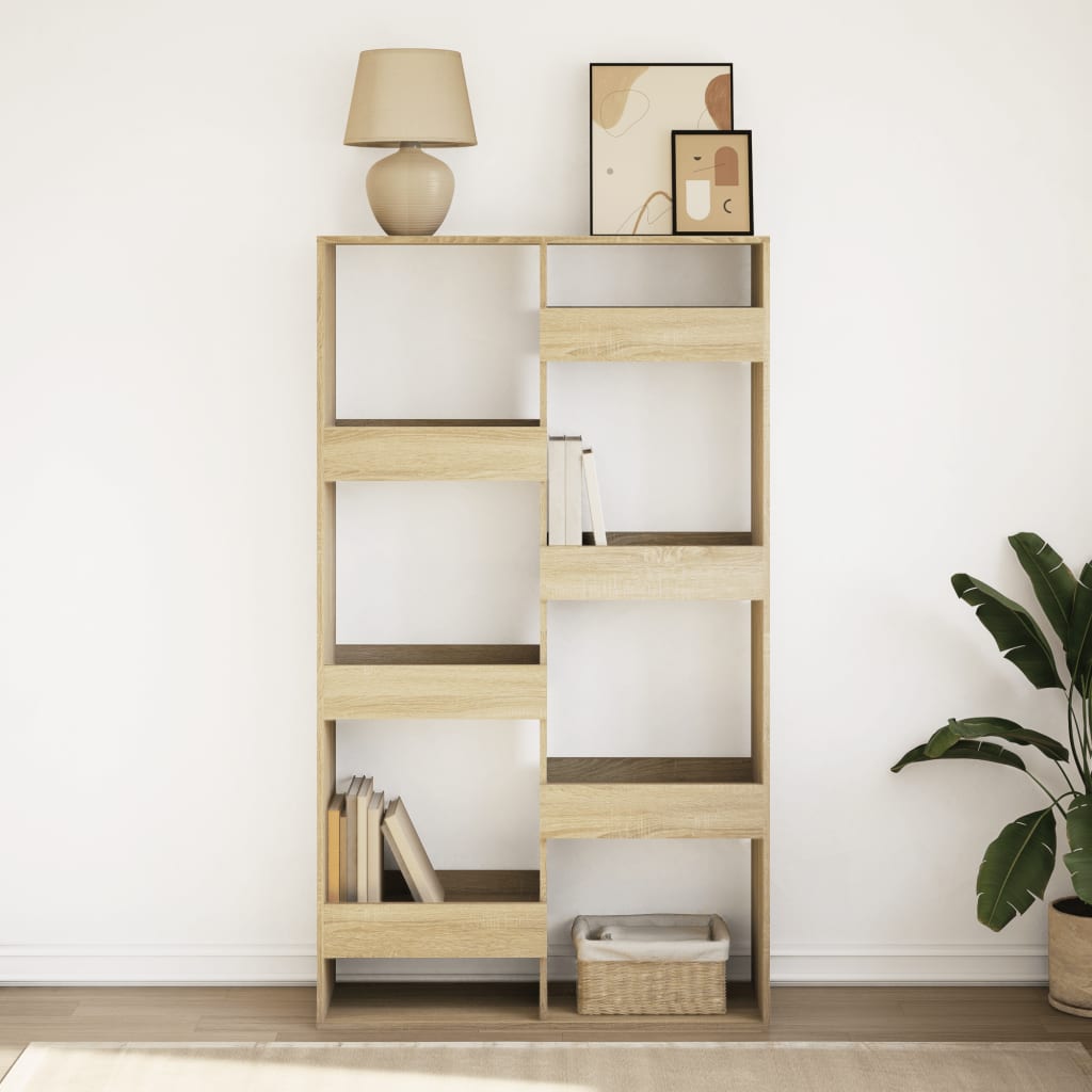 Bokhylle Sonoma Eik 100x33x175 cm