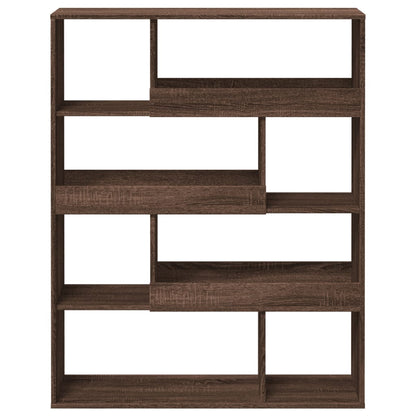 Bokhylle Brun Eik 100x33x125,5 cm