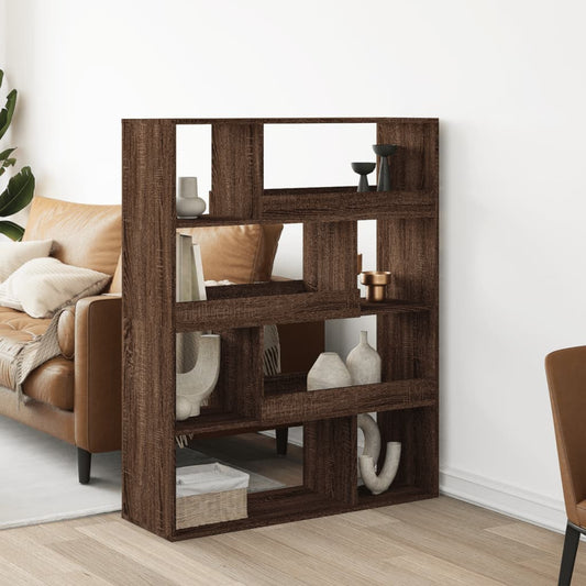 Bokhylle Brun Eik 100x33x125,5 cm