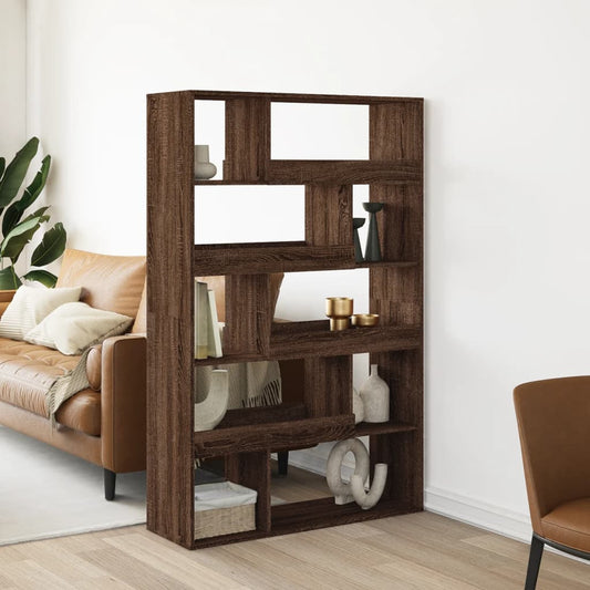 Bokhylle Brun Eik 100x33x156,5 cm