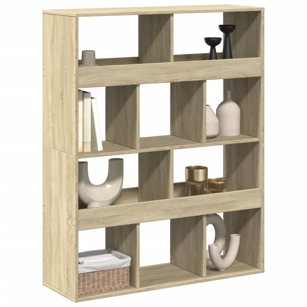 Bokhylle Sonoma Eik 100x33x125,5 cm