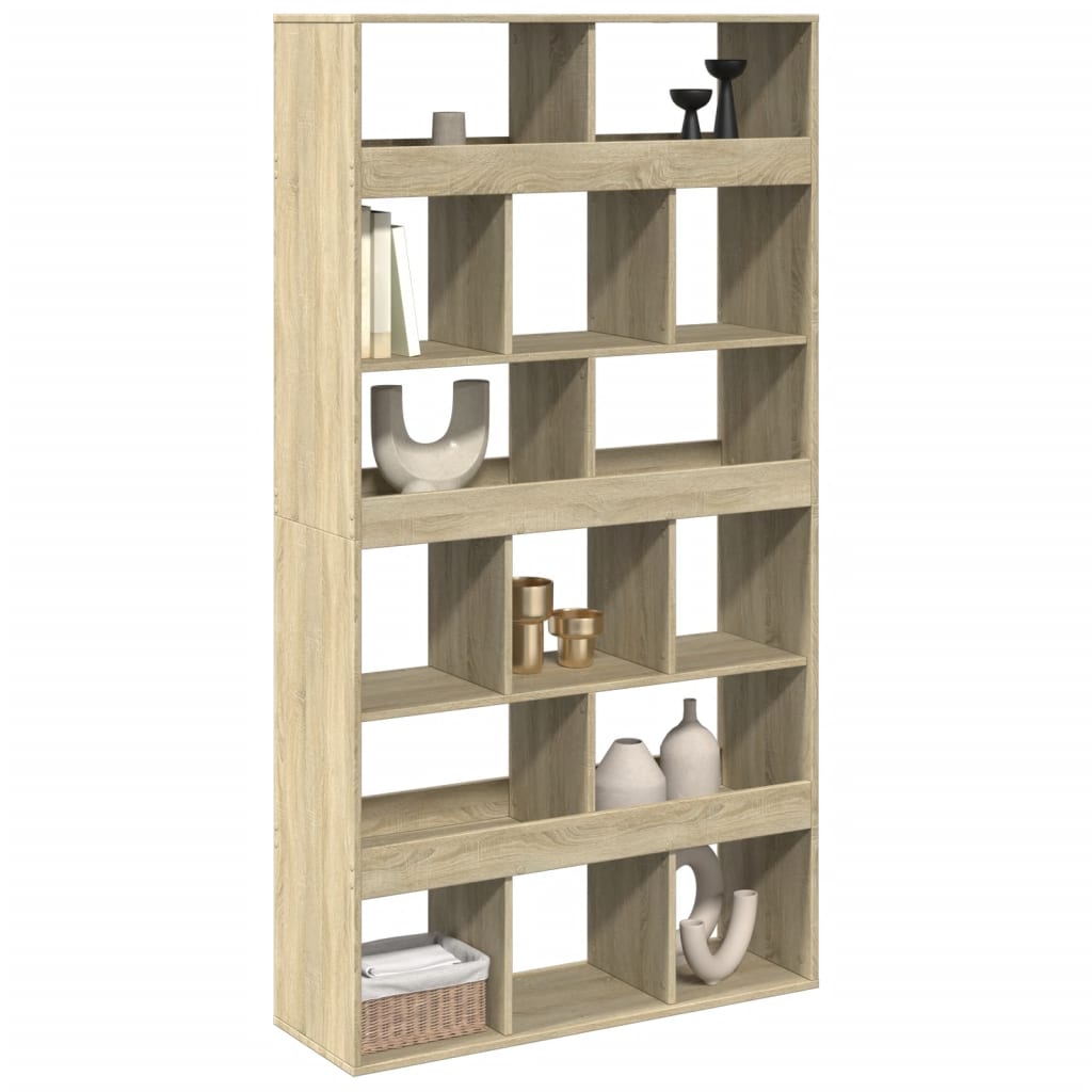 Bokhylle Sonoma Eik 100x33x187,5 cm