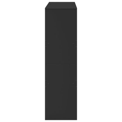 Bokhylle Svart 100x33x115 cm