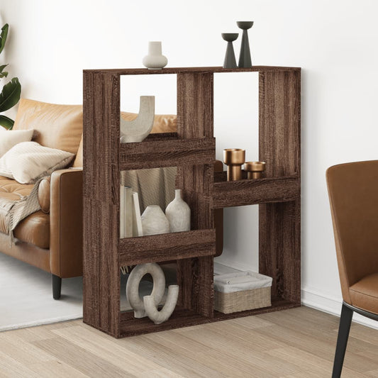 Bokhylle Brun Eik 100x33x115 cm