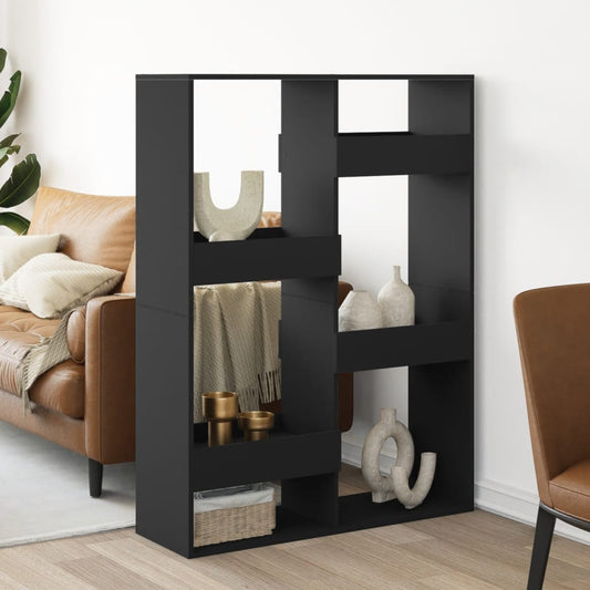 Bokhylle Svart 100x33x135 cm