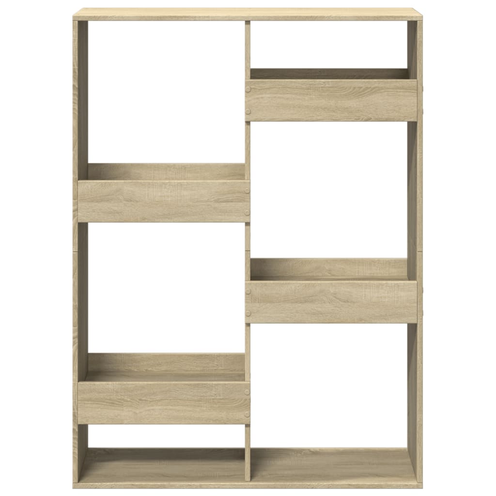 Bokhylle Sonoma Eik 100x33x135 cm